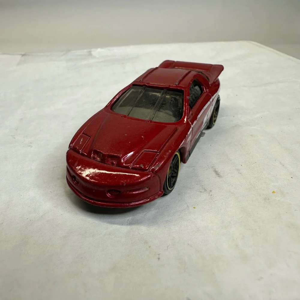 Hot Wheels Pontiac GM Firebird‎ Funny Car Red 1997 Mattel Thailand 1:64 Scale